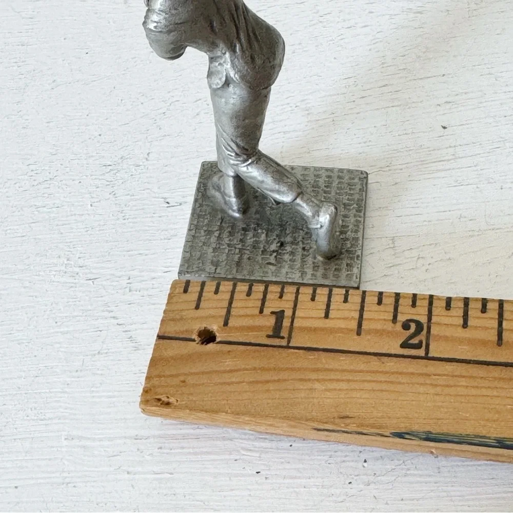 Vintage Chinese Fan Dancer Selangor Pewter - Picture 11 of 11